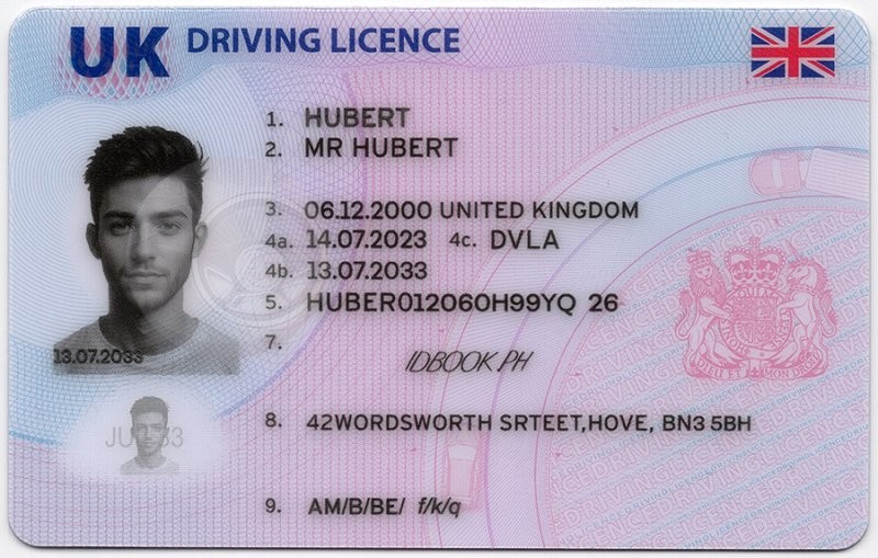 United Kingdom-UK Fake ID - United Kingdom Fake ID - High Quality Scannable Fake ID Card