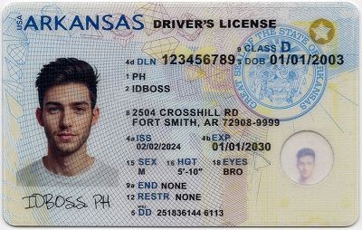 Arkansas-AR Fake ID