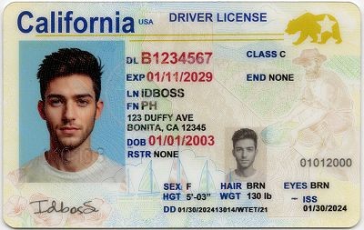 California-CA Fake ID