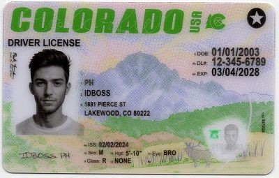 Colorado-CO Fake ID