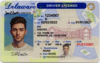 Delaware-DE Fake ID