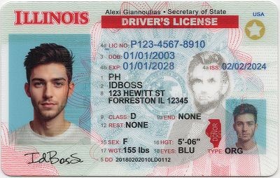 Illinois-IL Fake ID