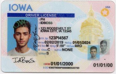 Iowa-IA Fake ID