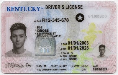 Kentucky-KY Fake ID
