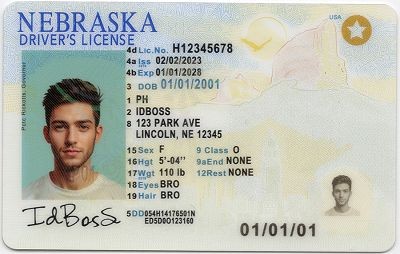 Nebraska-NE Fake ID