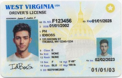West Virginia-WV Fake ID